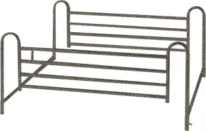Side Rails Telescoping Full Length by Drive