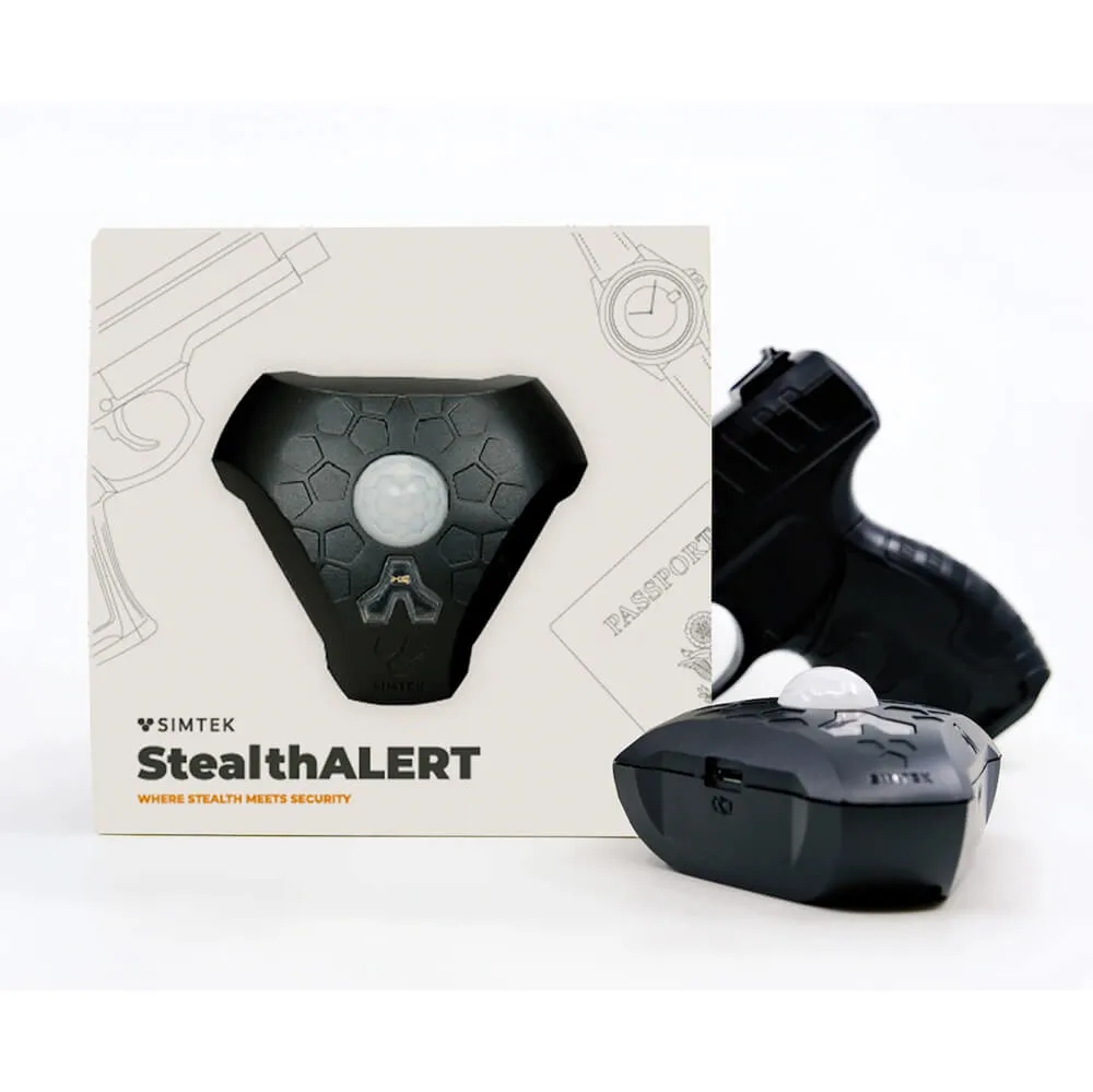 Simtek StealthALERT Compact Wireless Alarm System w/ Temperature & Humidity