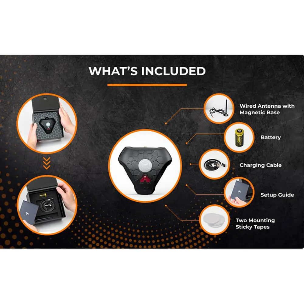 Simtek StealthALERT Compact Wireless Alarm System w/ Temperature & Humidity