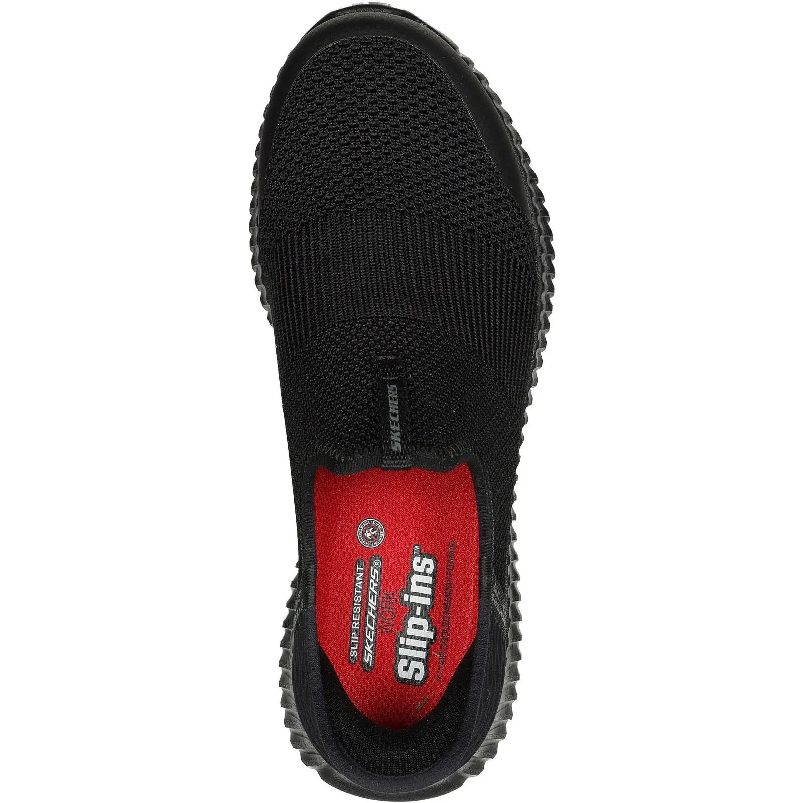 Skechers 108127EC Cessnock Gwynedd Arbeits-Sneaker für Damen in weiter Passform