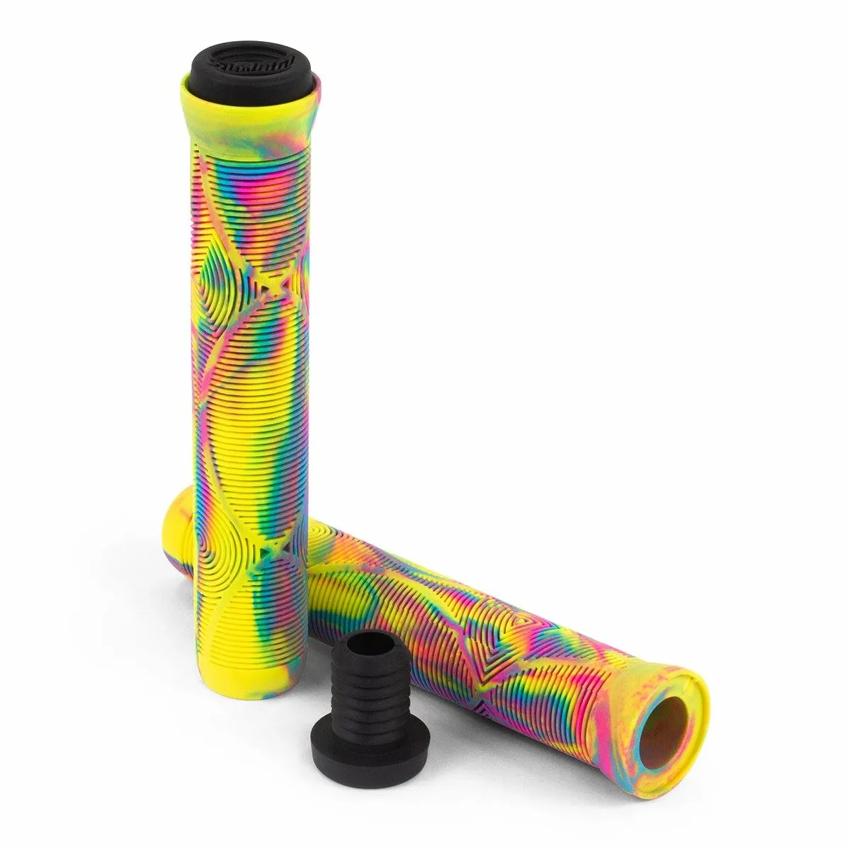 Slamm Scooter Team Swirl Bar Grips - Tropical - 165mm