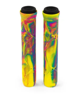 Slamm Scooter Team Swirl Bar Grips - Tropical - 165mm