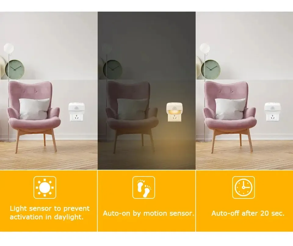 Smart Motion Sensor LED Night Light