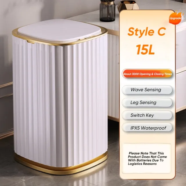 Smart Sensor Kitchen Trash Can - Jennyhome