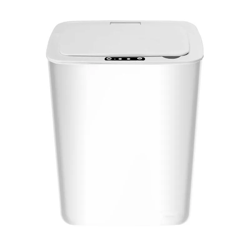 Smart Sensor Trash Can Electronic Automatic Household Bathroom Toilet Waterproof Narrow Seam Sensor Bin