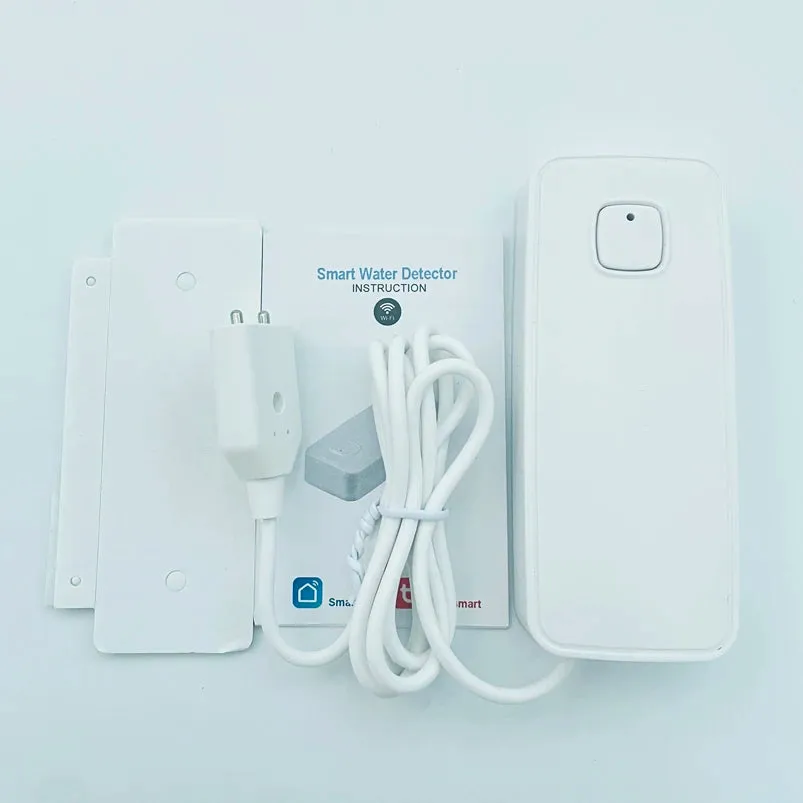 Smart WiFi Water Leak / Overflow Level Remote Detector & Sound Alarm System