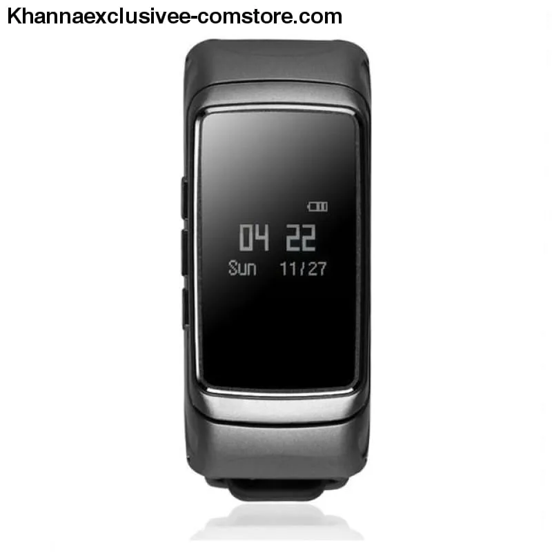 Smartwatch Sports Bracelet Bluetooth Fitness Tracker, Heart Rate Monitor Pedometer Handsfree call,