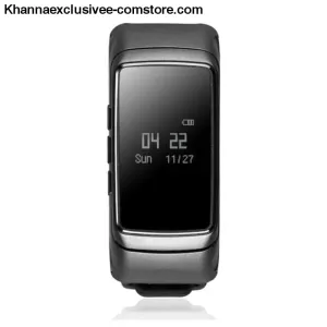 Smartwatch Sports Bracelet Bluetooth Fitness Tracker, Heart Rate Monitor Pedometer Handsfree call,