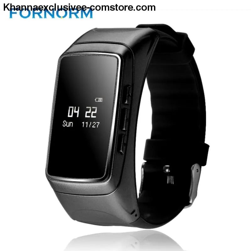 Smartwatch Sports Bracelet Bluetooth Fitness Tracker, Heart Rate Monitor Pedometer Handsfree call,