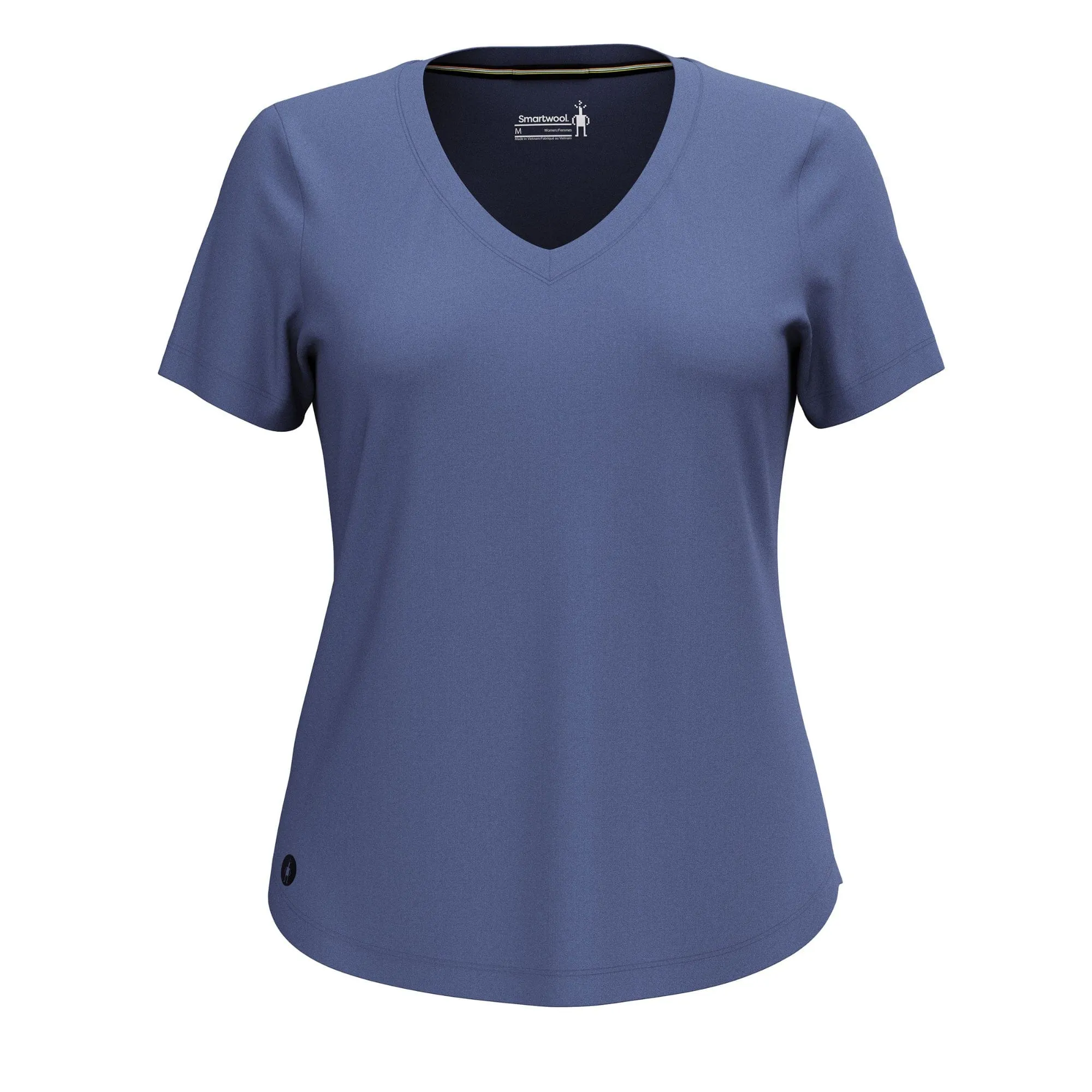 Smartwool Womens Active Ultralite V-Neck Short Sleeve