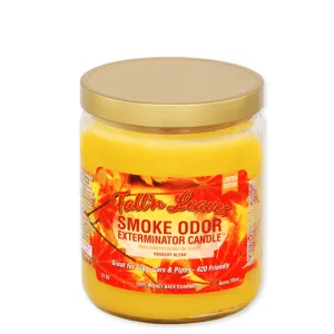 Smoke Odor 13oz. Candle-Fall'n Leaves