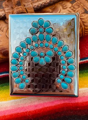 Southwest Blossom Card Case