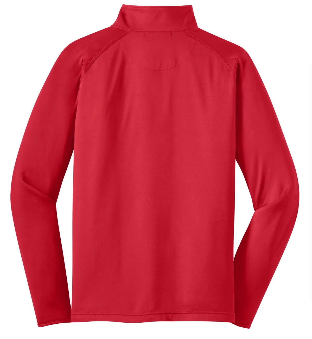 Sport-Tek Tall Sport-Wick Stretch 1/4-Zip Pullover. TST850 True Red Tall