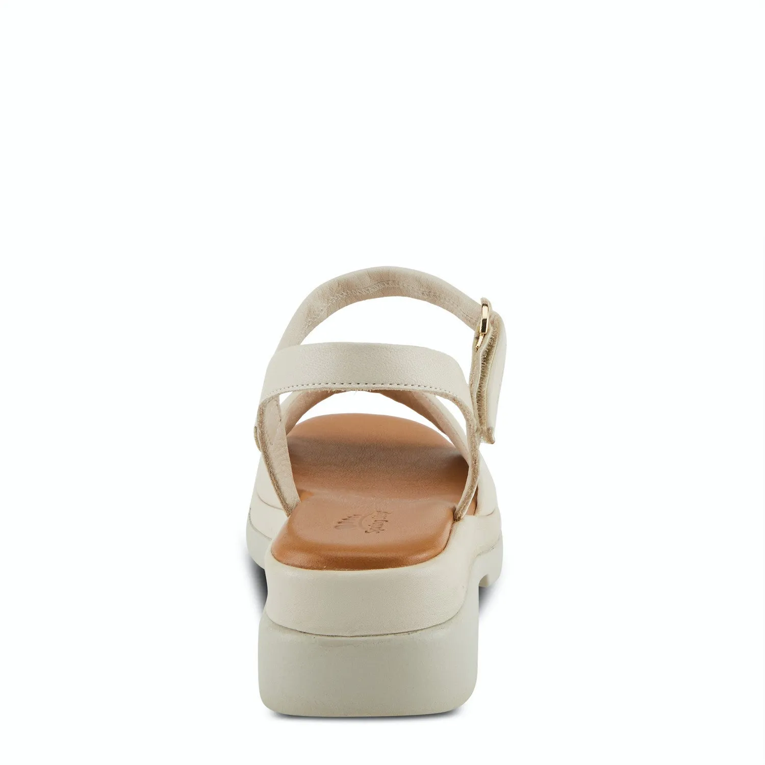 Spring Step Women's Huntington Memory Foam Sandals - Ivory