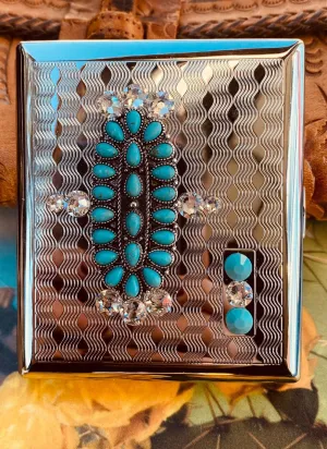 Squash Blossom Metal Case