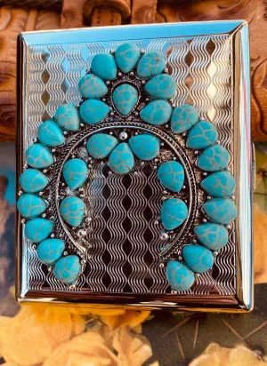 Squash Blossom Metal Case