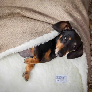 Stone Tweed Doggy Den Bed