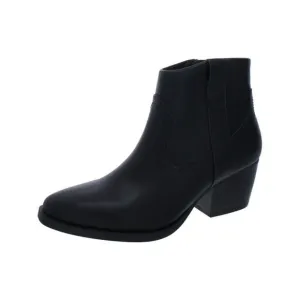 STYLE &amp; COMPANY Womens Black Perriee Almond Toe Block Heel Western Boot 5 M