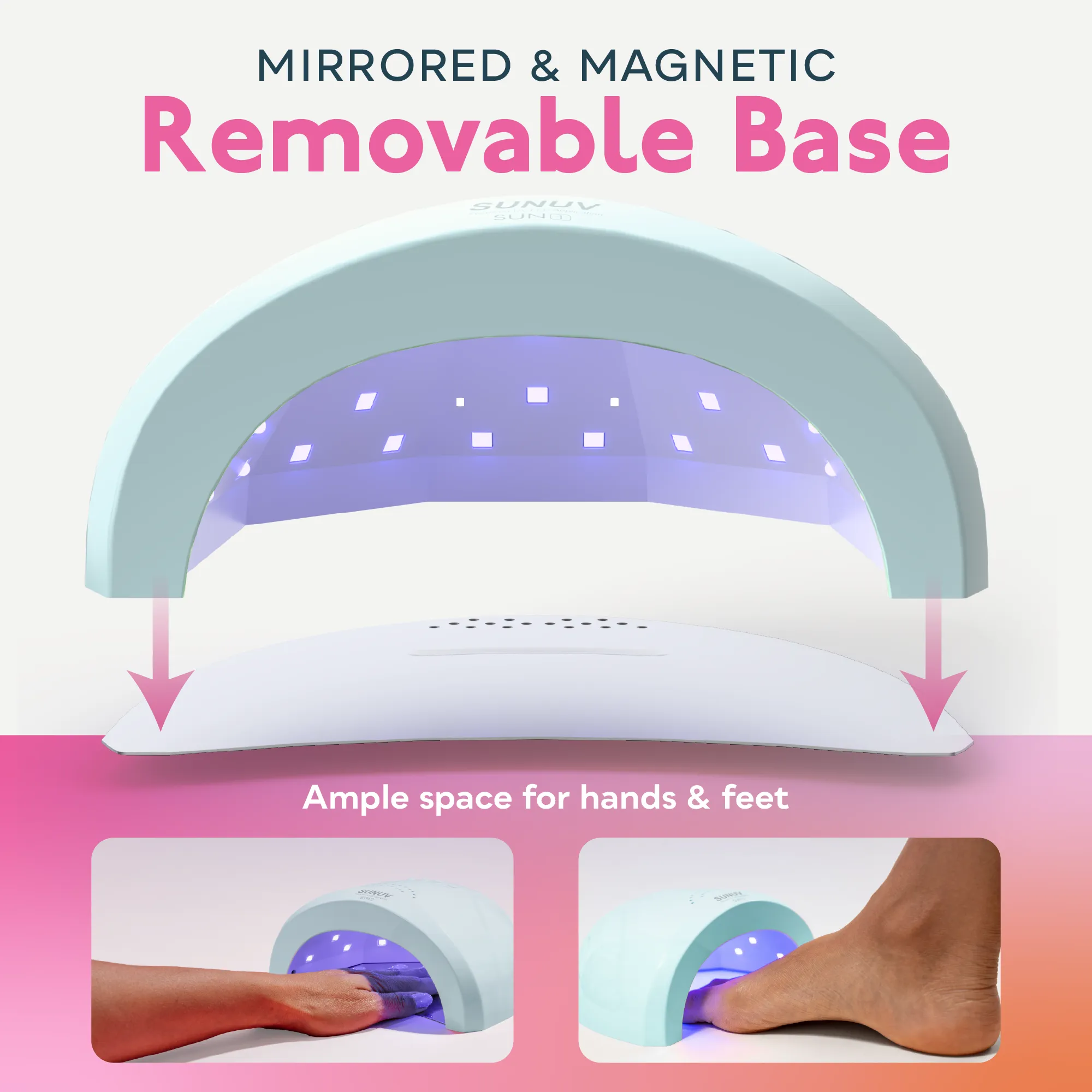 SUN1 UV LED Nail Lamp Blue