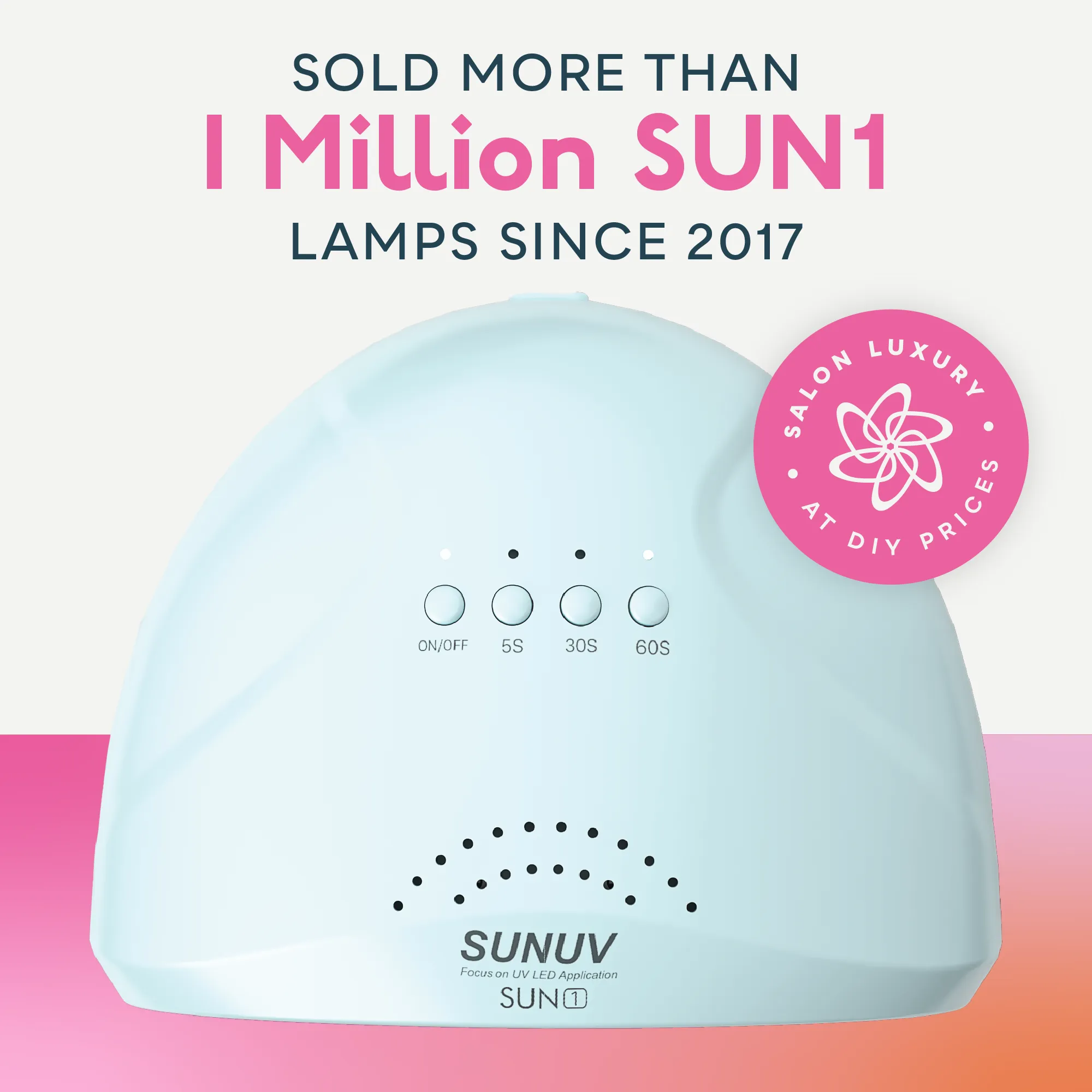 SUN1 UV LED Nail Lamp Blue