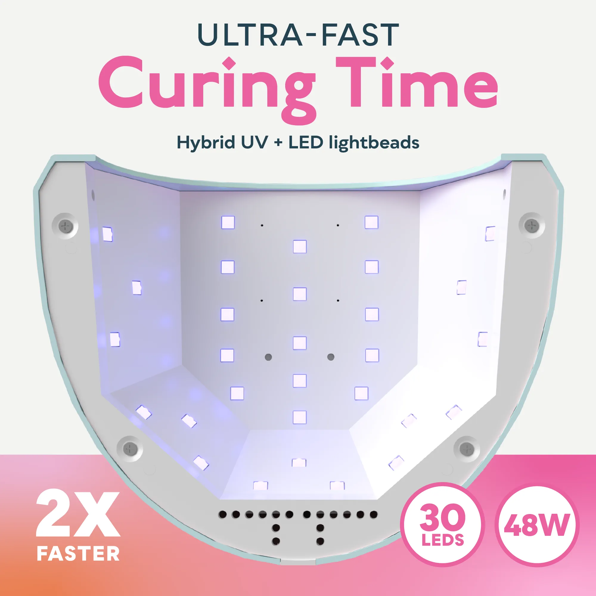 SUN1 UV LED Nail Lamp Blue