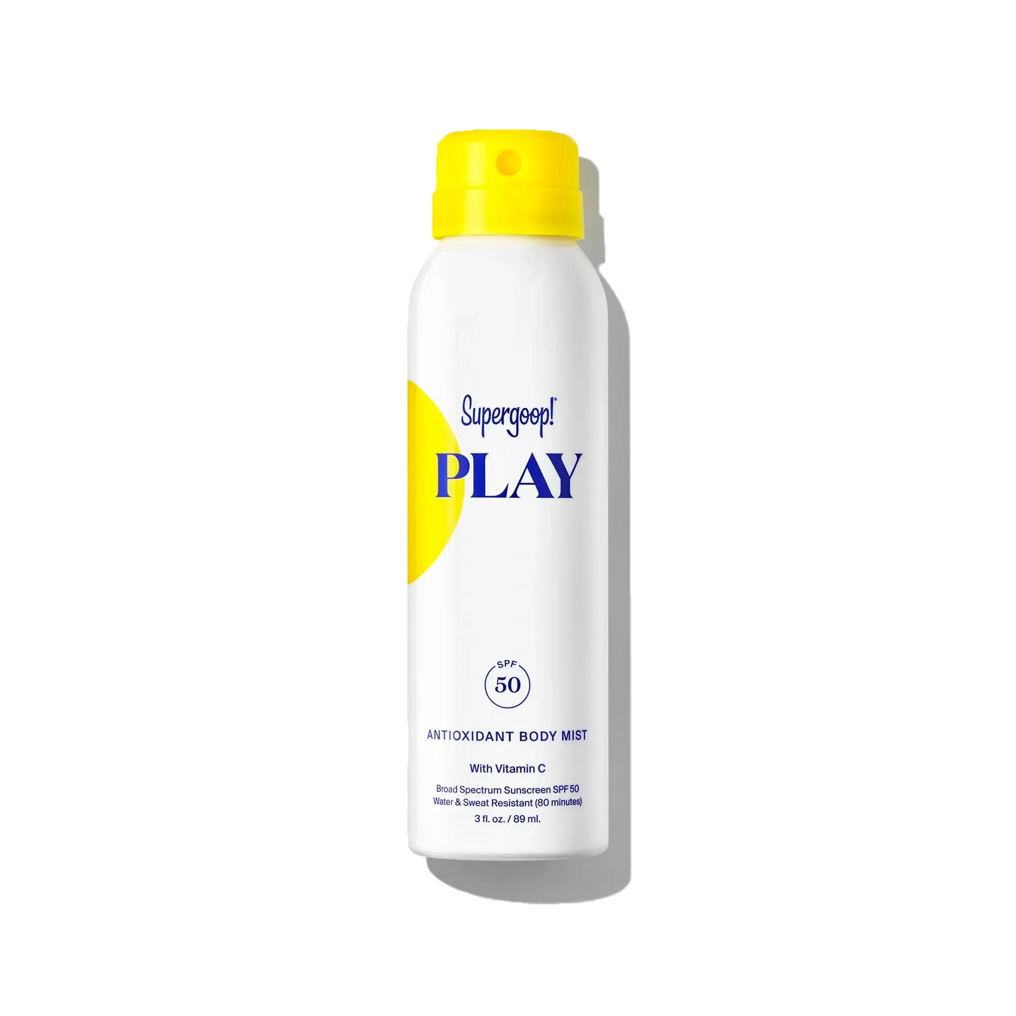 Supergoop! PLAY Antioxidant Body Mist SPF 50 with Vitamin C 6 fl. oz.