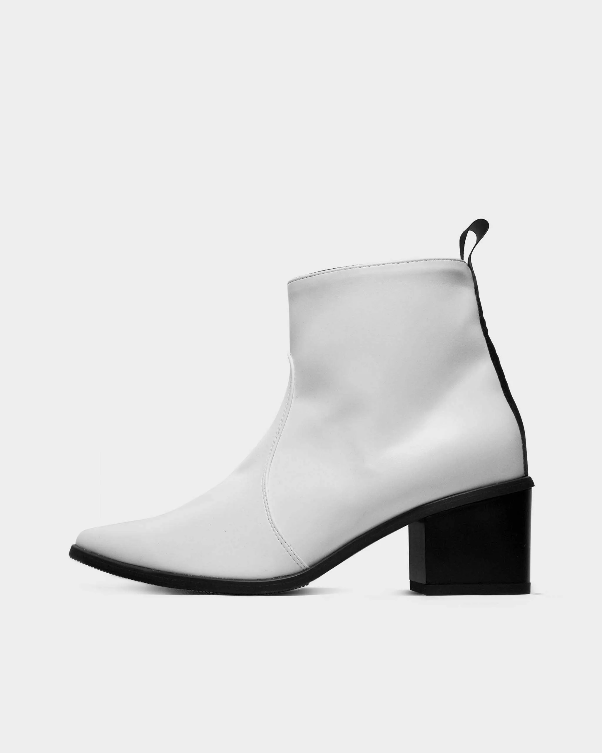 Swan No.1 White Nopal cactus leather boots - outlet