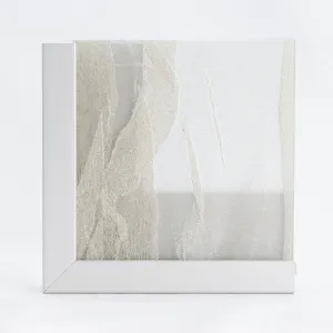 Swept Silver 3Form® Insert Sample