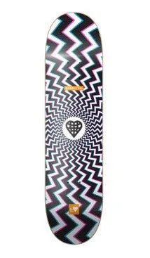 The Heart Supply HS Heimana Illusion Multi x Venom Custom Complete Skateboard - 8.25"