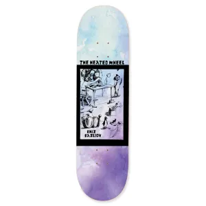 The Heated Wheel Eniz Fazliov Pro Model Skateboard Deck Multi - 8.25