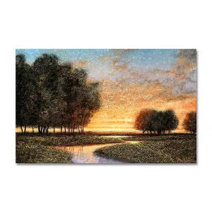 The Low Country 22X34 Oil On Aluminum Leaf