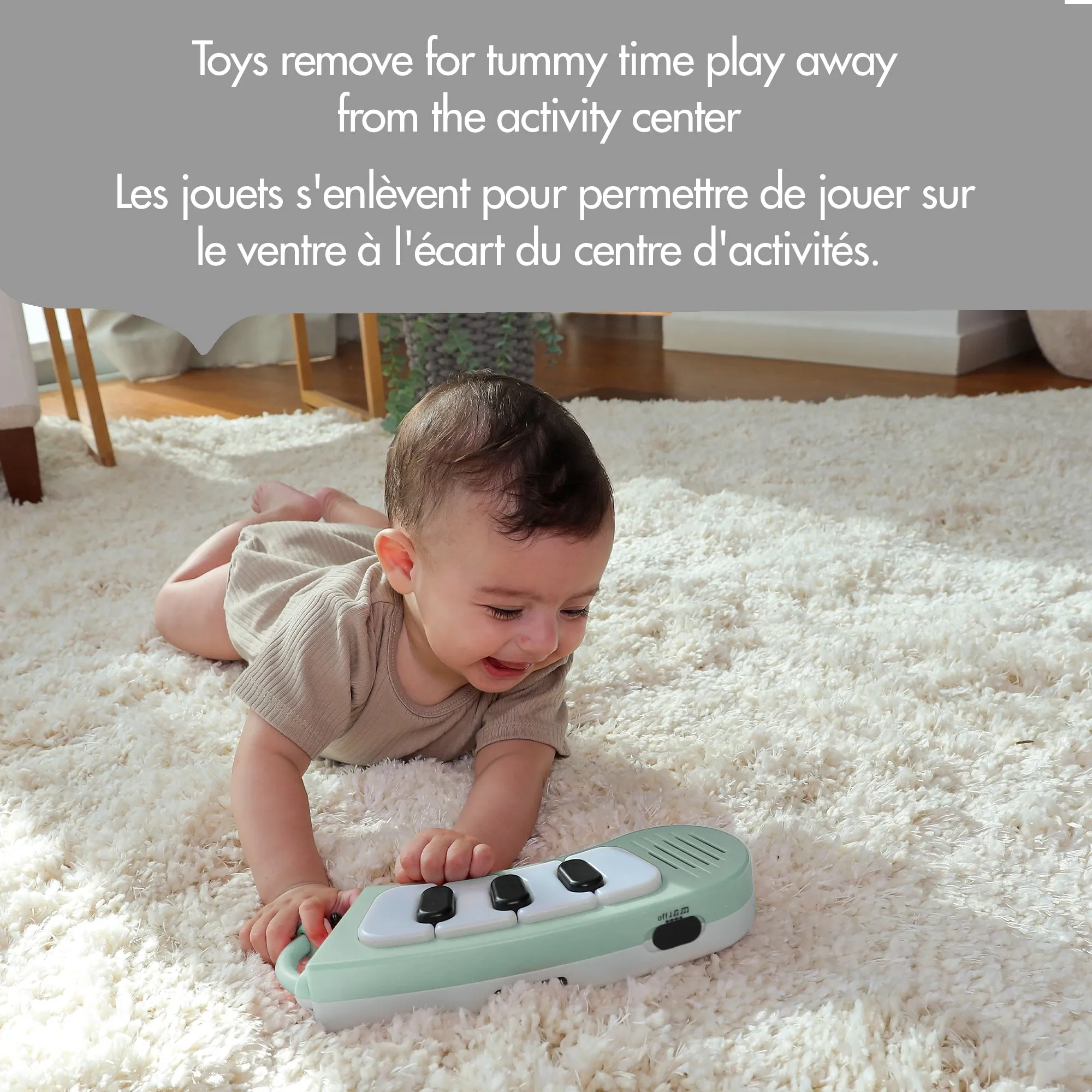 Tiny Love  5-in-1 Here I Grow Activity Center - Black & White