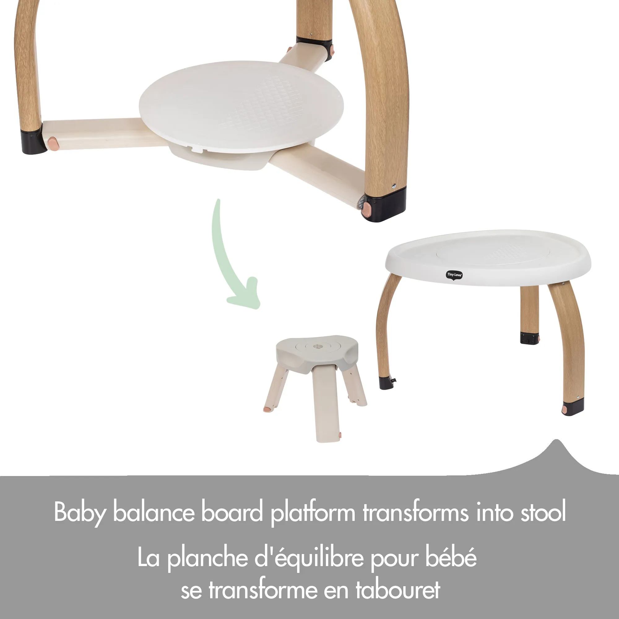 Tiny Love  5-in-1 Here I Grow Activity Center - Black & White