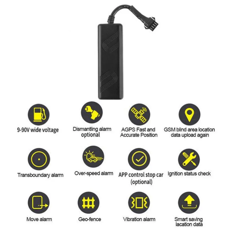 TK205 Mini GPS Tracker Real Time Tracking   Waterproof  GSM/GPRS Motion Alarm Vehicle Tracking Device Car GPS Tracker Locator