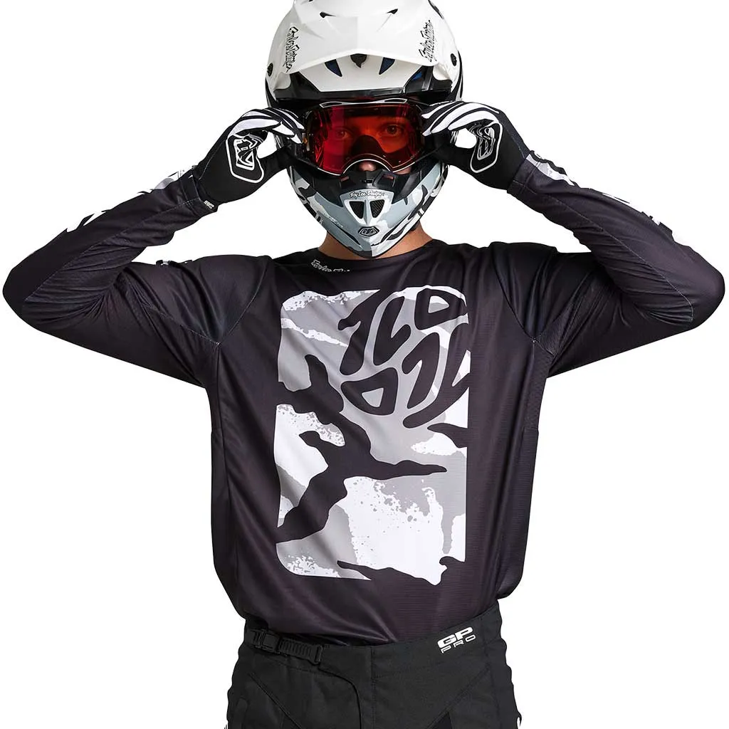 TLD - 24.1 BLACK/WHITE GP PRO JERSEY