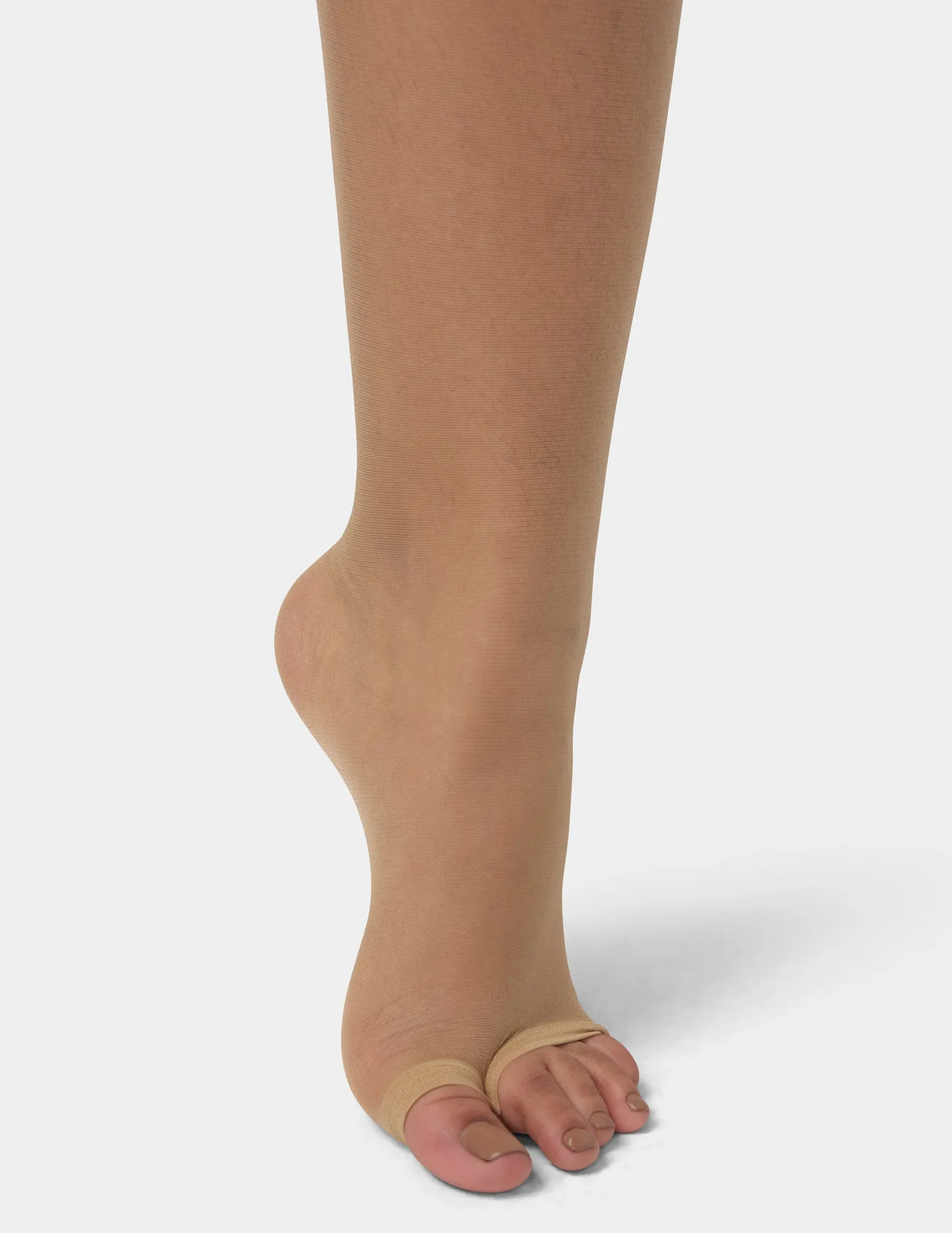 Toeless Control Top Pantyhose