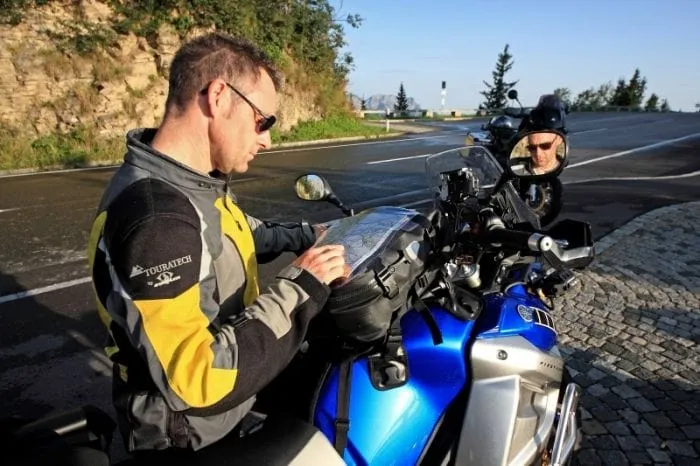 Touratech MOTO waterdichte tanktas met magneet montage
