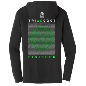 TRIAC Unisex LS Tech Hoody Tee -Black- 2023 Names