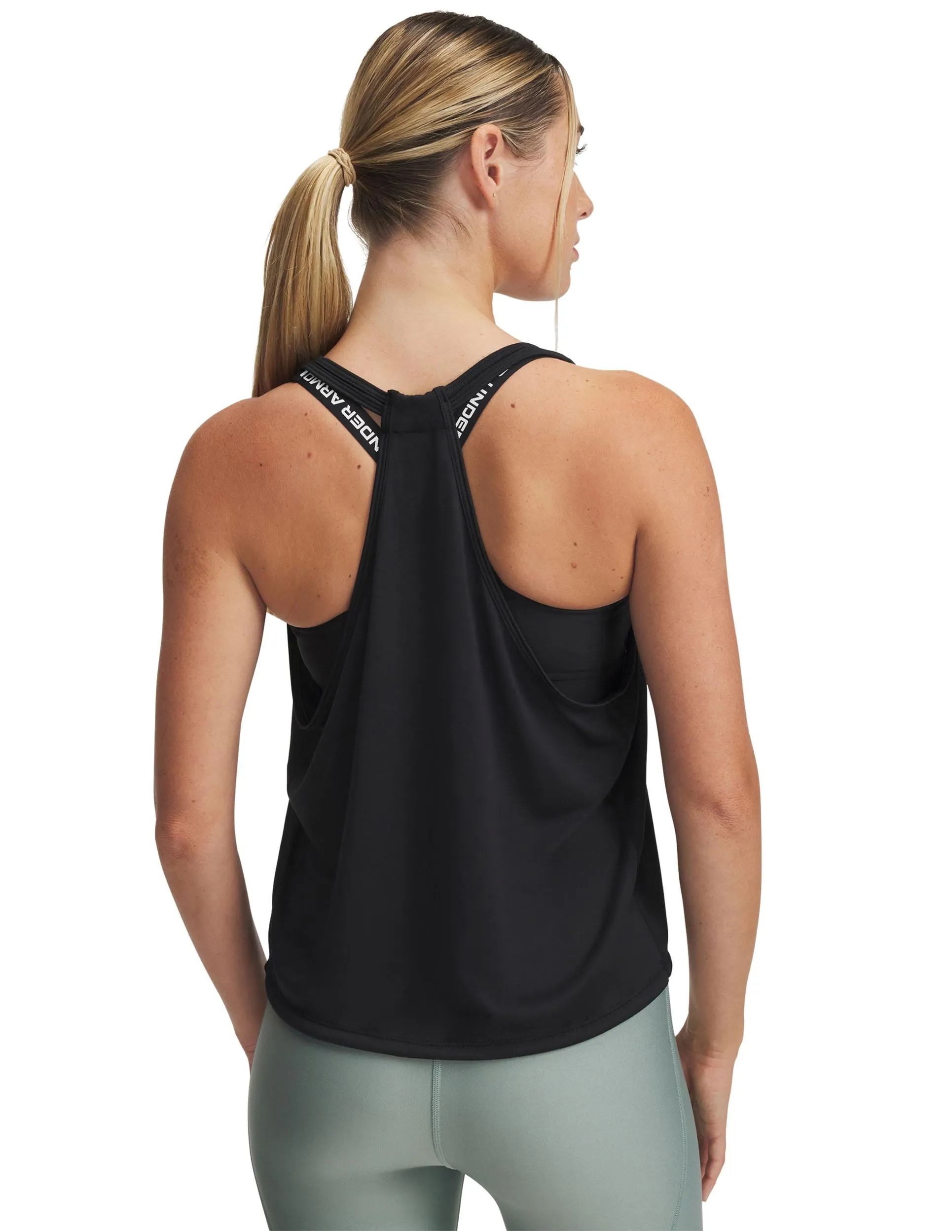 UA Tech Swing Tank - Black/White
