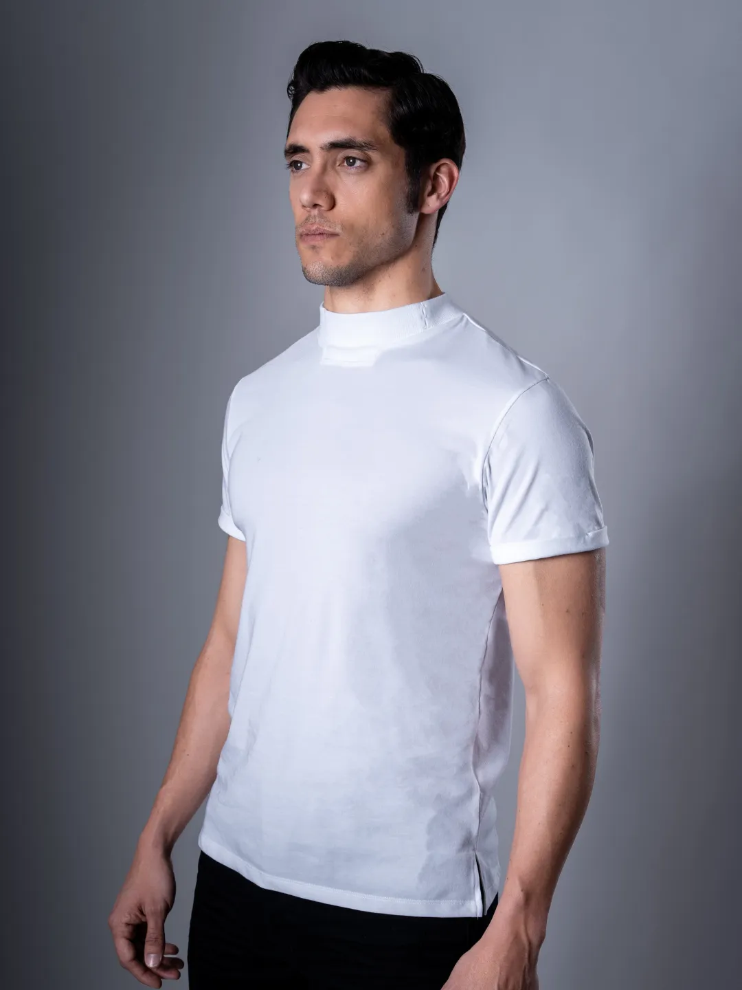 Ultra Tee High Neck Short Sleeve