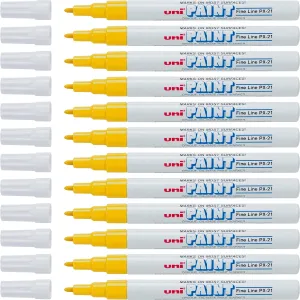 Uni-Ball Oil-Base Fine Line uni Paint Markers
