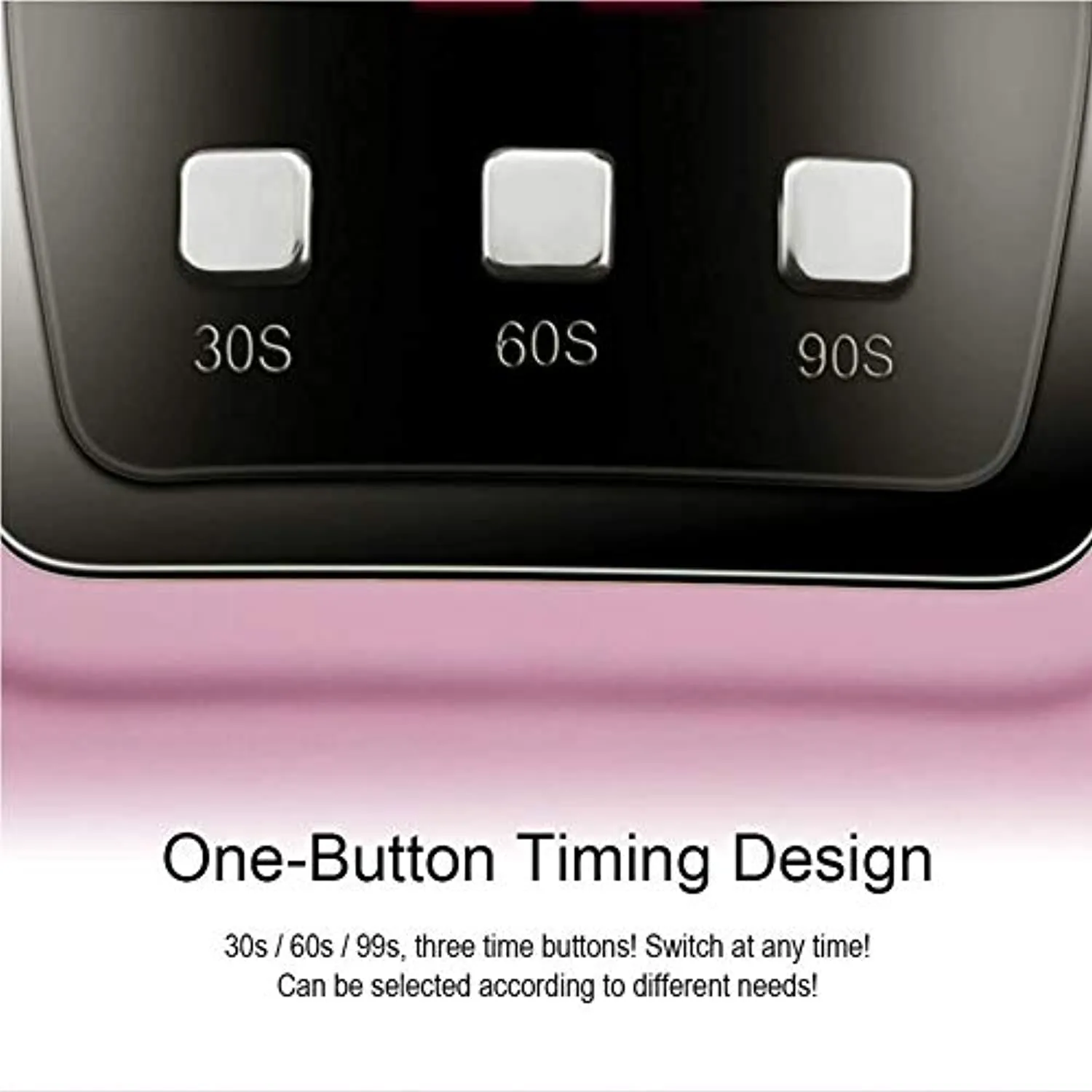 UV LED Nail Lamp 54W, Professional Nail Dryer Gel Polish Light, UV Nail Light with 3 Timer Setting, Nail Polish Curing Gel LED Dryer, Professional Nail Art Tools with Automatic Sensor, LCD Display