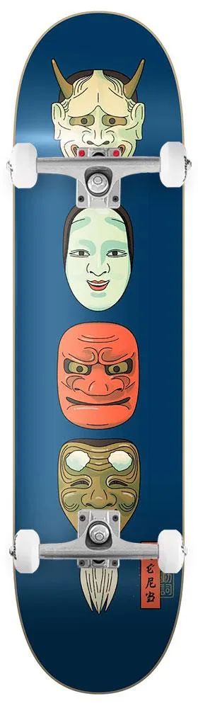 Verb Adam Hill Masks Artist Multi x Venom Custom Complete Skateboard - 8.25"