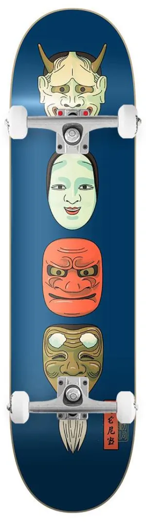 Verb Adam Hill Masks Artist Multi x Venom Custom Complete Skateboard - 8.25"