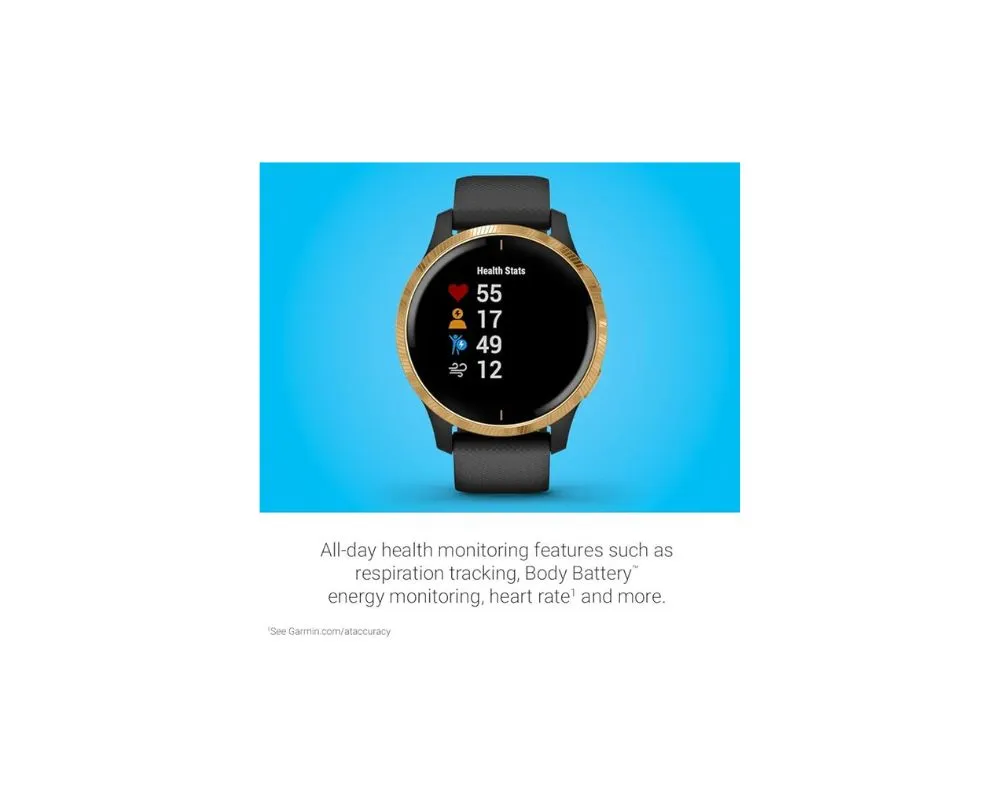 Watch Garmin Venu Amoled: Stunning Display Meets Advanced Health Tracking
