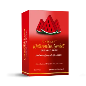 Watermelon Sorbet Organic Soap 125g (pack of 2)