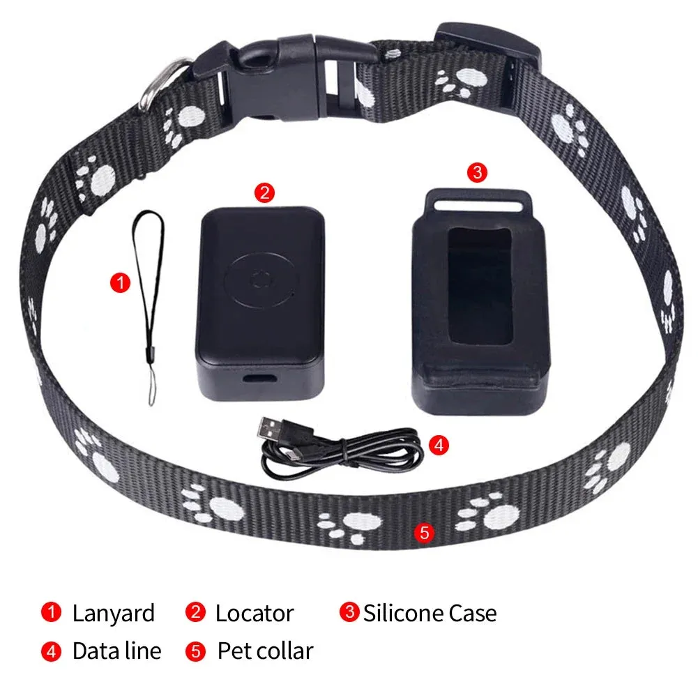 Waterproof GPS Real-time Tracking Collar