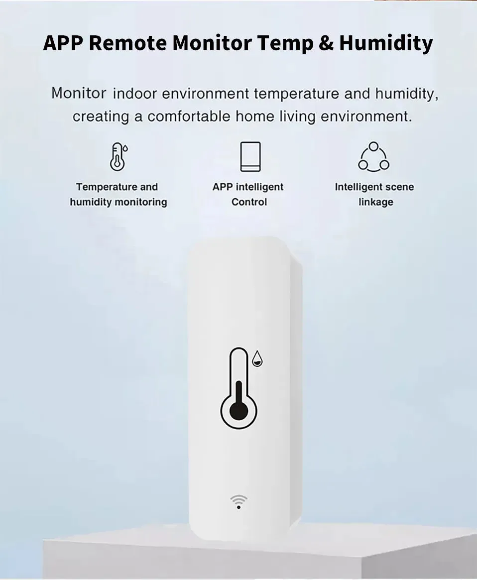 WiFi Smart Home Temperature Humidity Sensor
