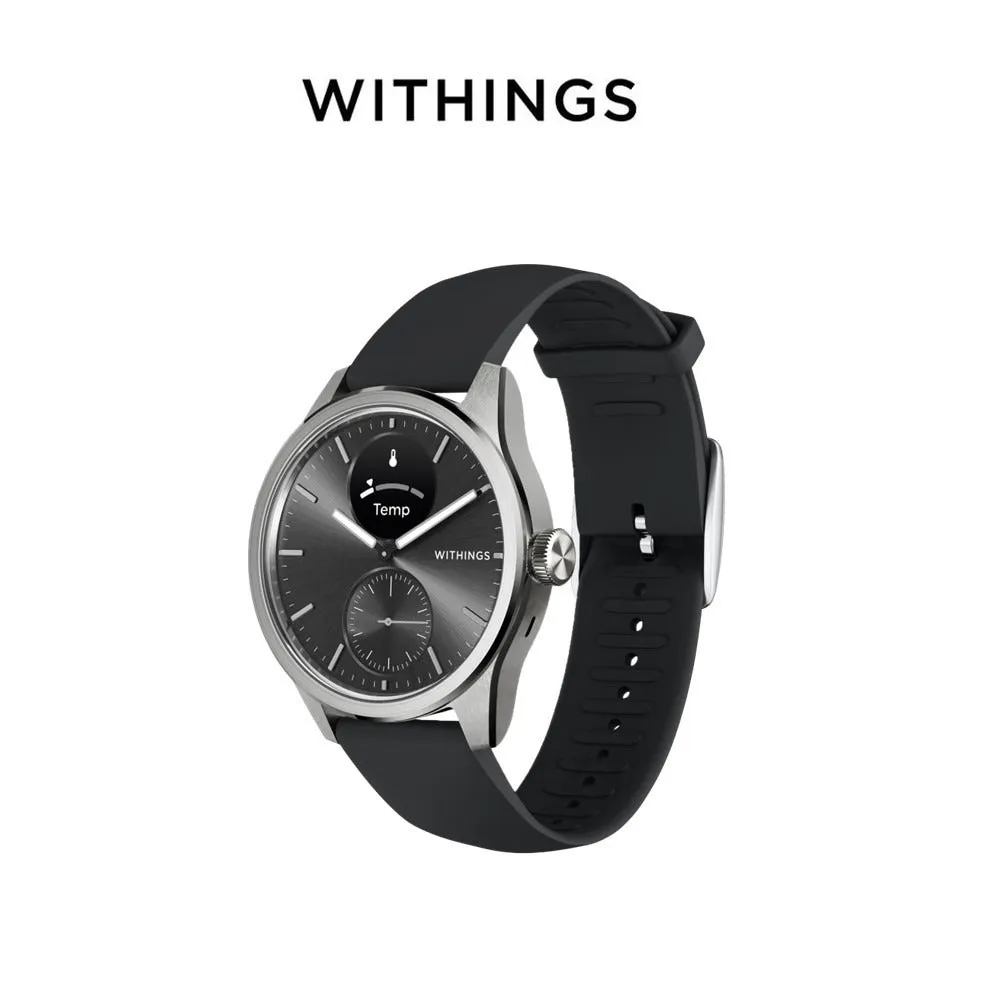 Withings HWA10, All-Int ScanWatch 2 Black 42mm