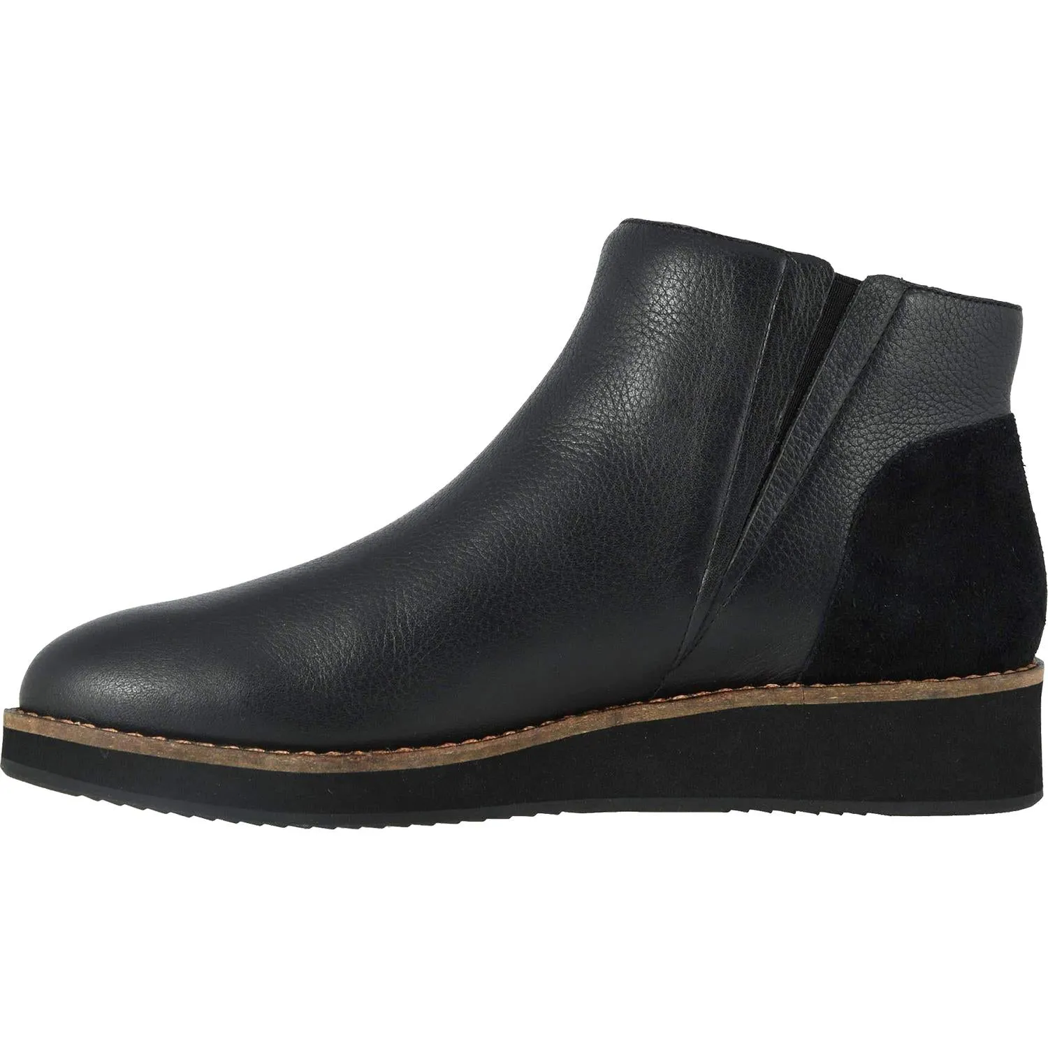 Women's Soft Walk Wesley Black Leather